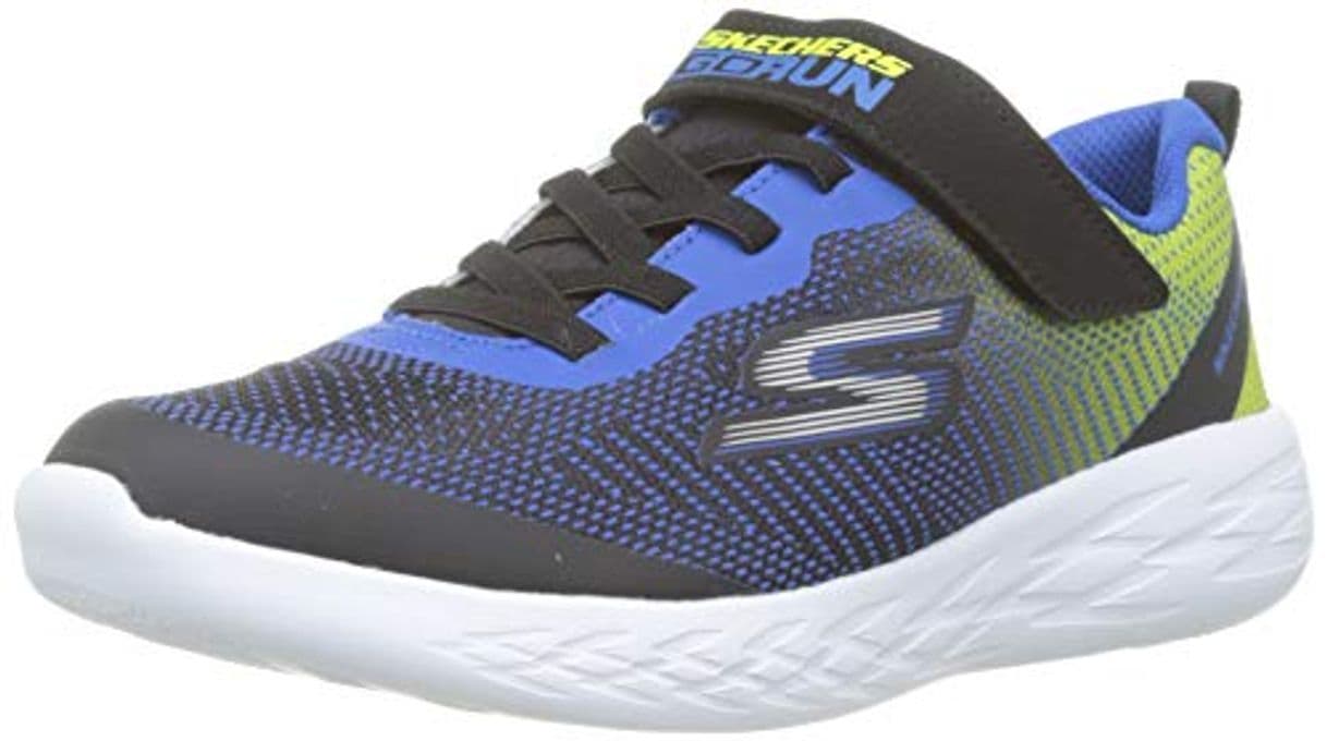 Moda Skechers Boys' Go Run 600-Farrox Trainers, Black