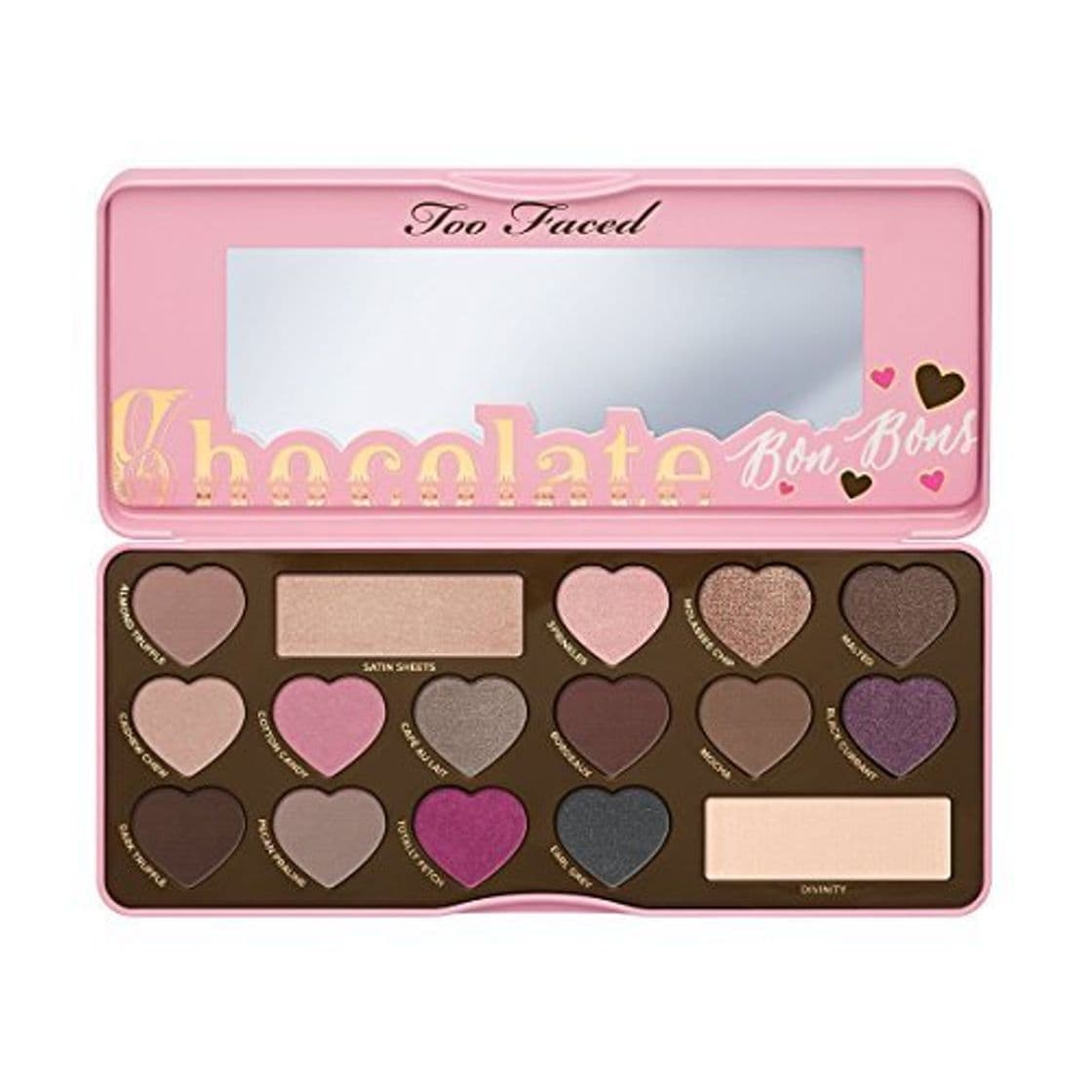 Belleza Too Faced- Estuche de regalo paleta de sombras chocolate bon bons