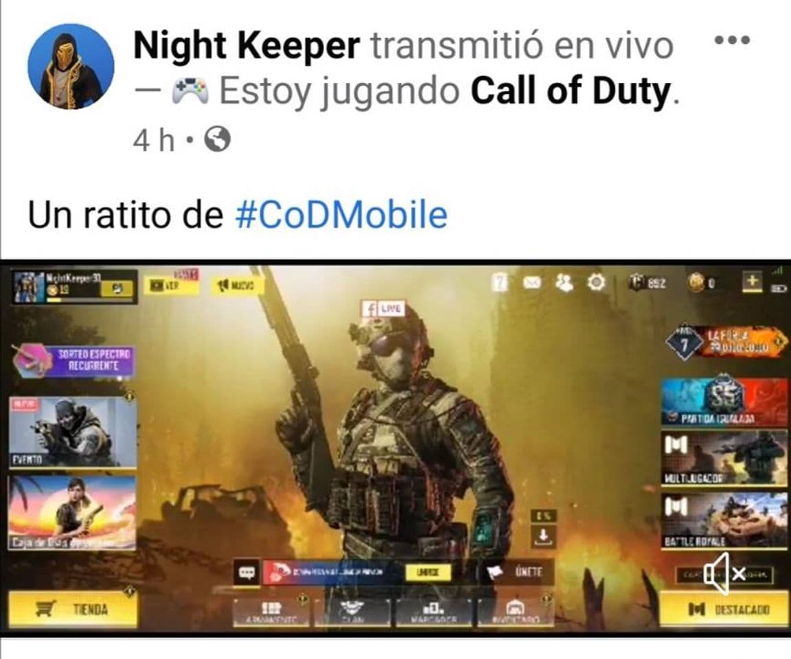 Moda Partidas de CoD