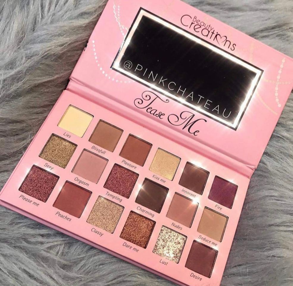 Moda Paleta de sombras beauty creations “Tease Me” 💕