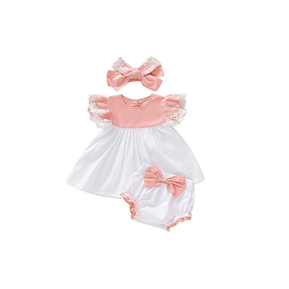 Fashion Bsmile Ropa Bebe Niña Recien Nacido Verano 3 a 24 Meses -