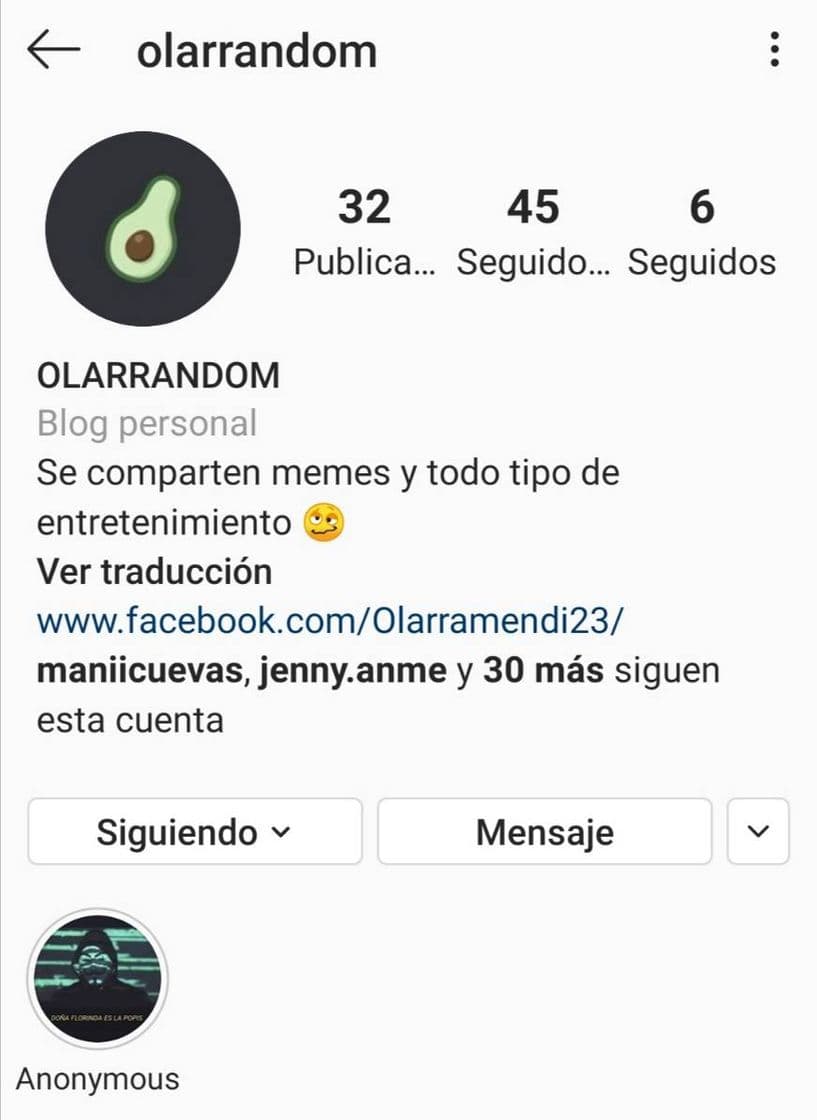 Moda OLARRANDOM | Instagram