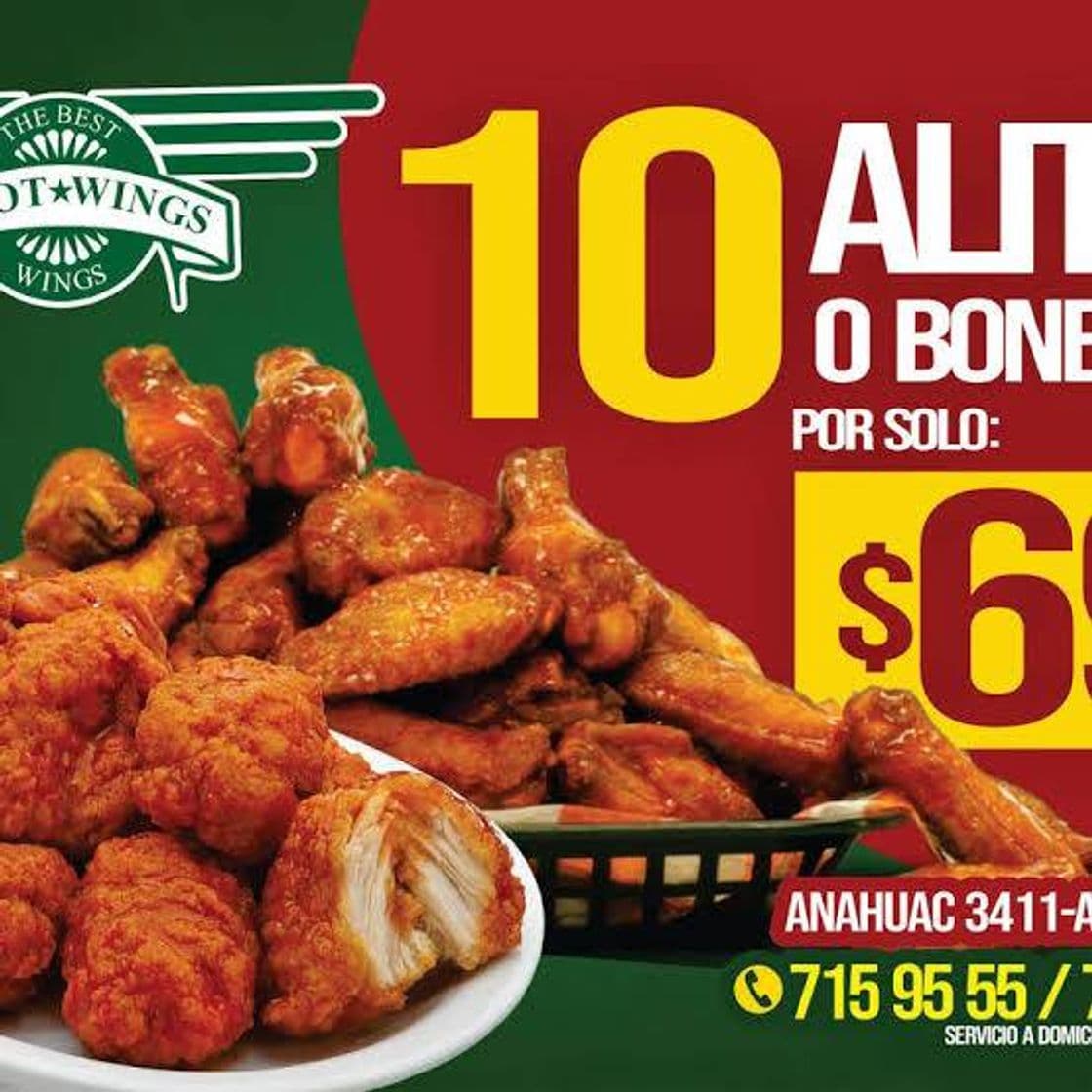 Restaurantes Wingstop Nuevo Laredo