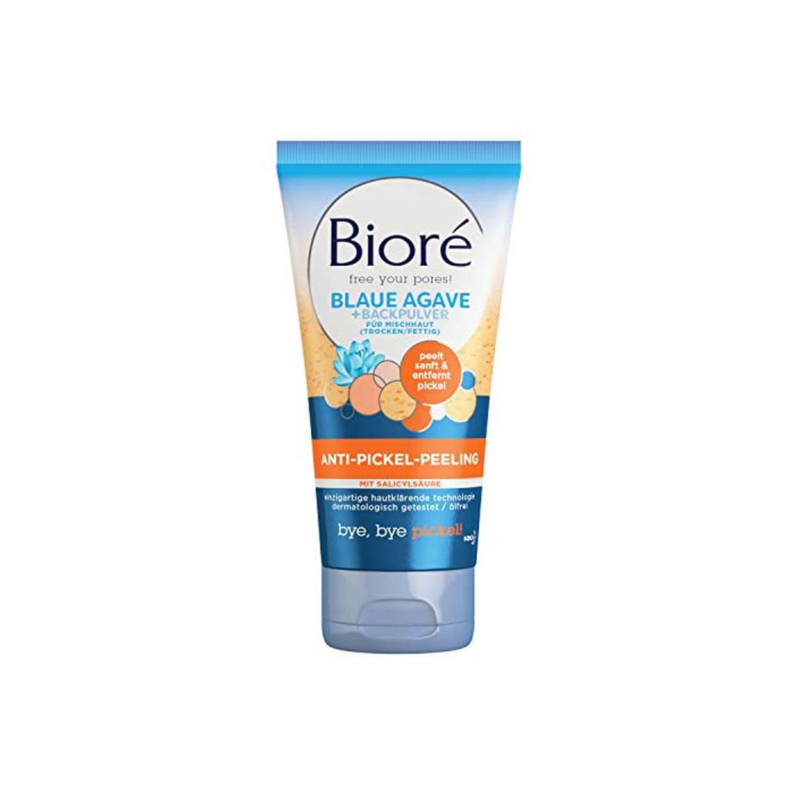 Product Bioré - Exfoliante antiespinillas - Agave azul y polvo de horneado