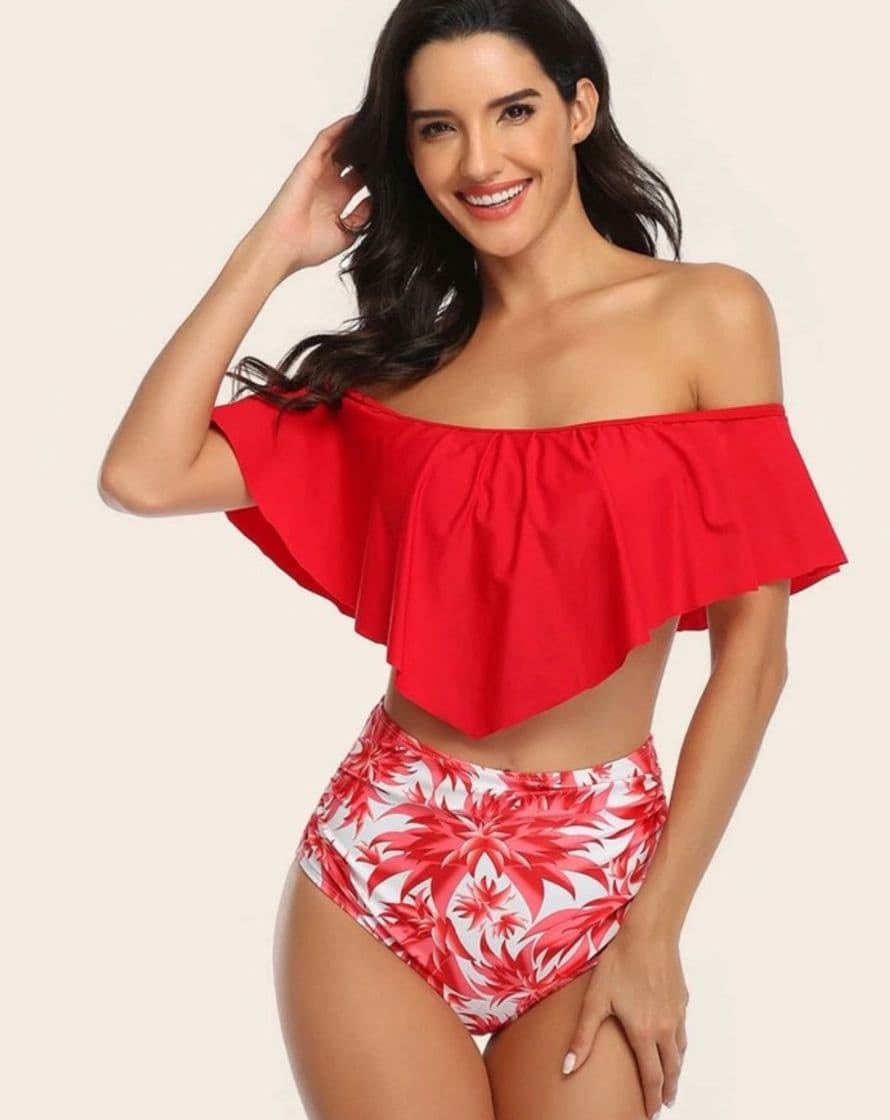 Producto Overdose Traje De BañO para Mujer con Relleno Push Up Estampado Moda Una Pieza Ropa De Playa Monokini BañAdor Deportivo Vintage Verano Tallas Grandes 5XL