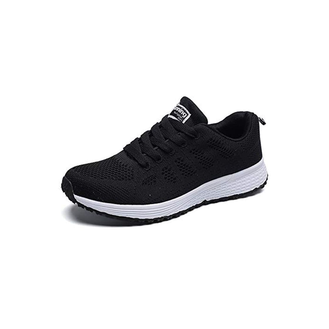 Fashion Zapatillas para Caminar Zapatillas de Deportivos de Running para Mujer Ejercicio Físico Negro 37 EU