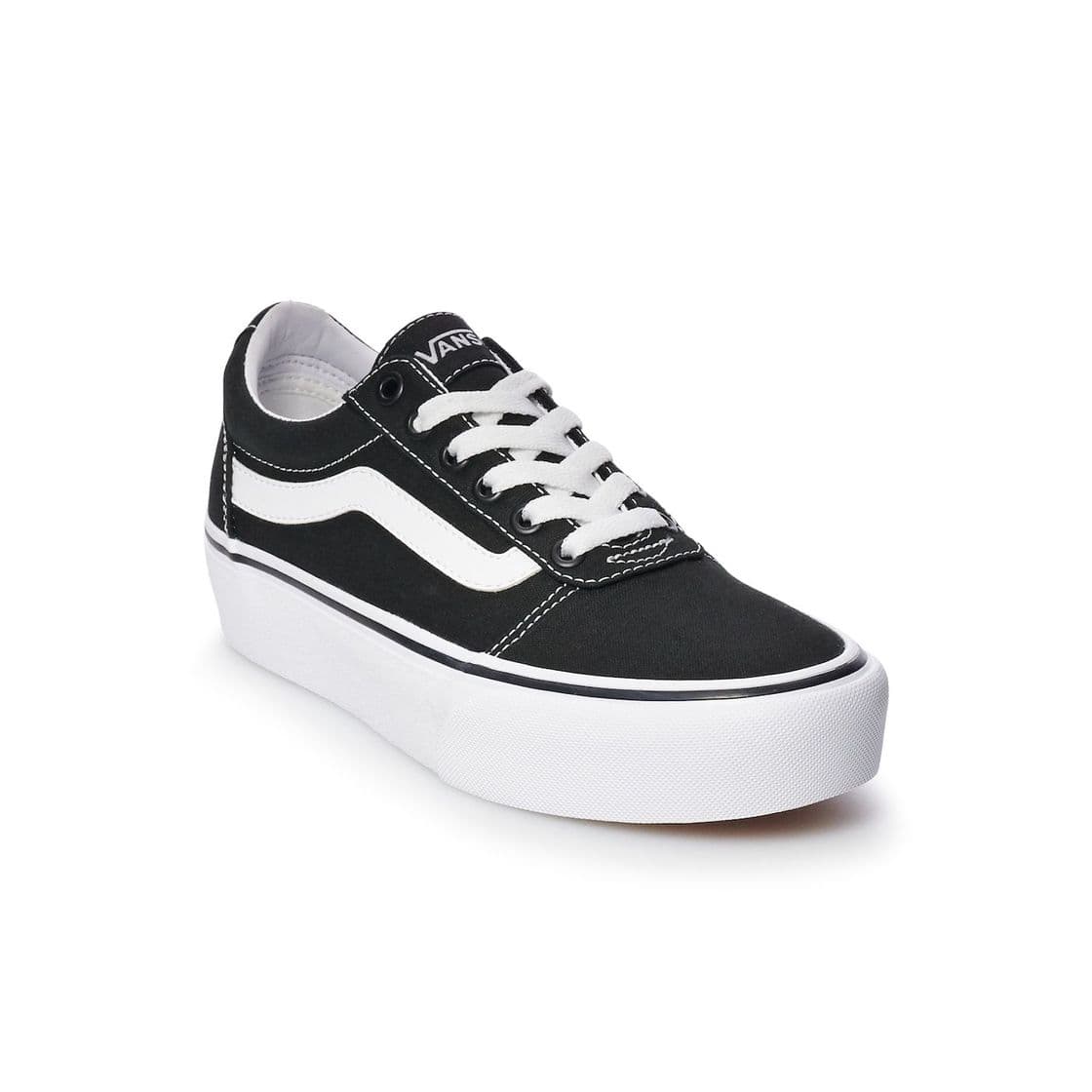 Product Vans Ward Platform Canvas Zapatillas Mujer, Negro