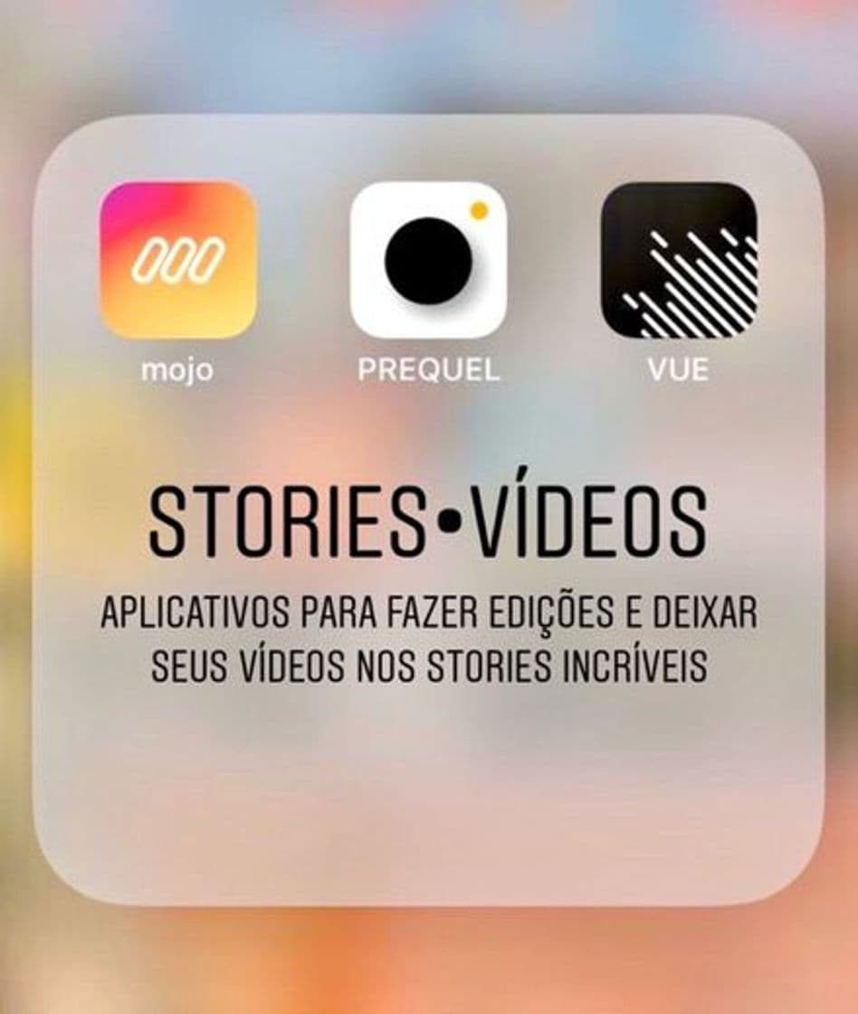 App STORIES • VÍDEOS CRIATIVOS 