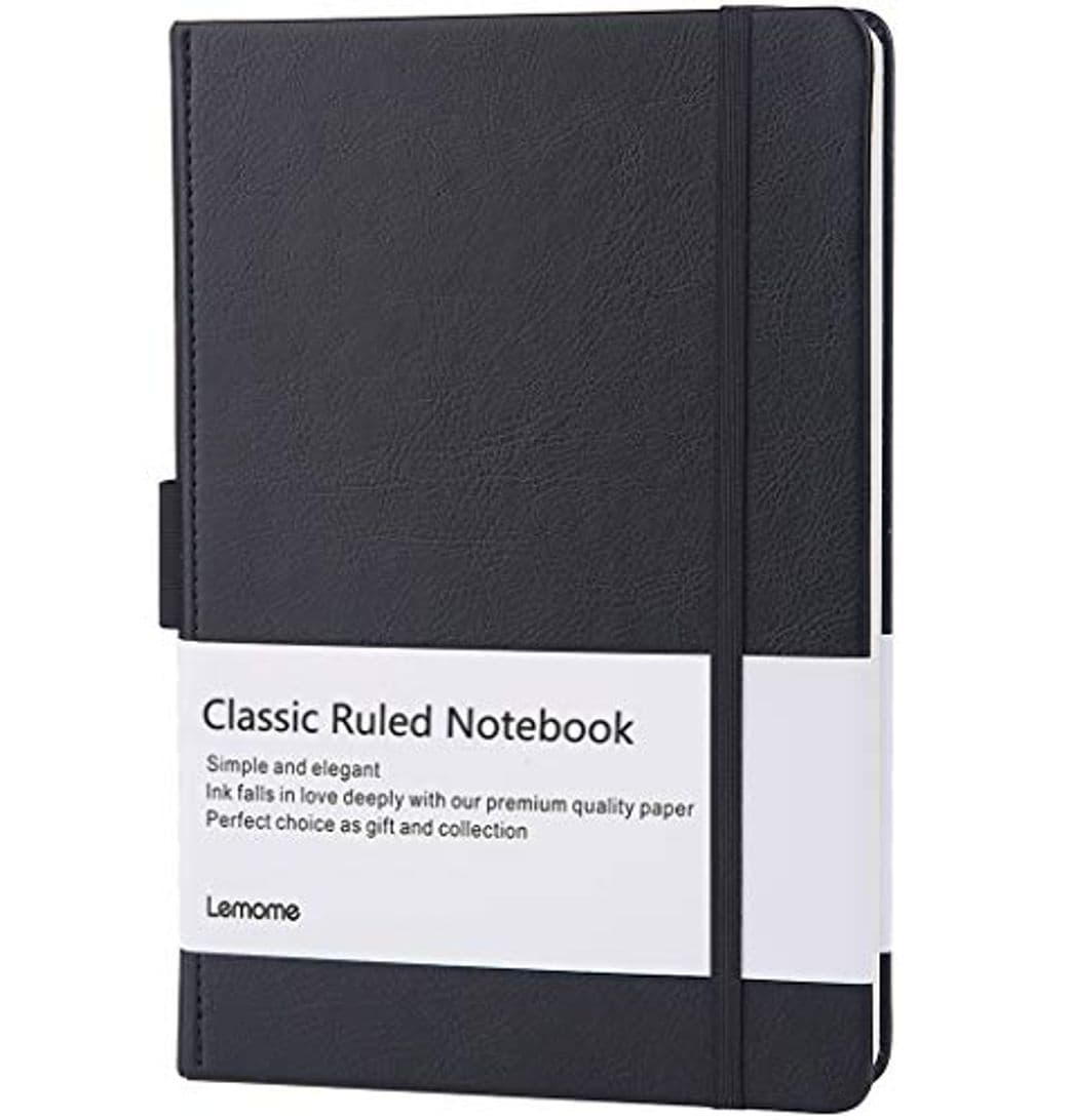 Product Cuaderno Rayas/Lined Notebook - Journal Forrado de Tapa Dura con Bolsillo para