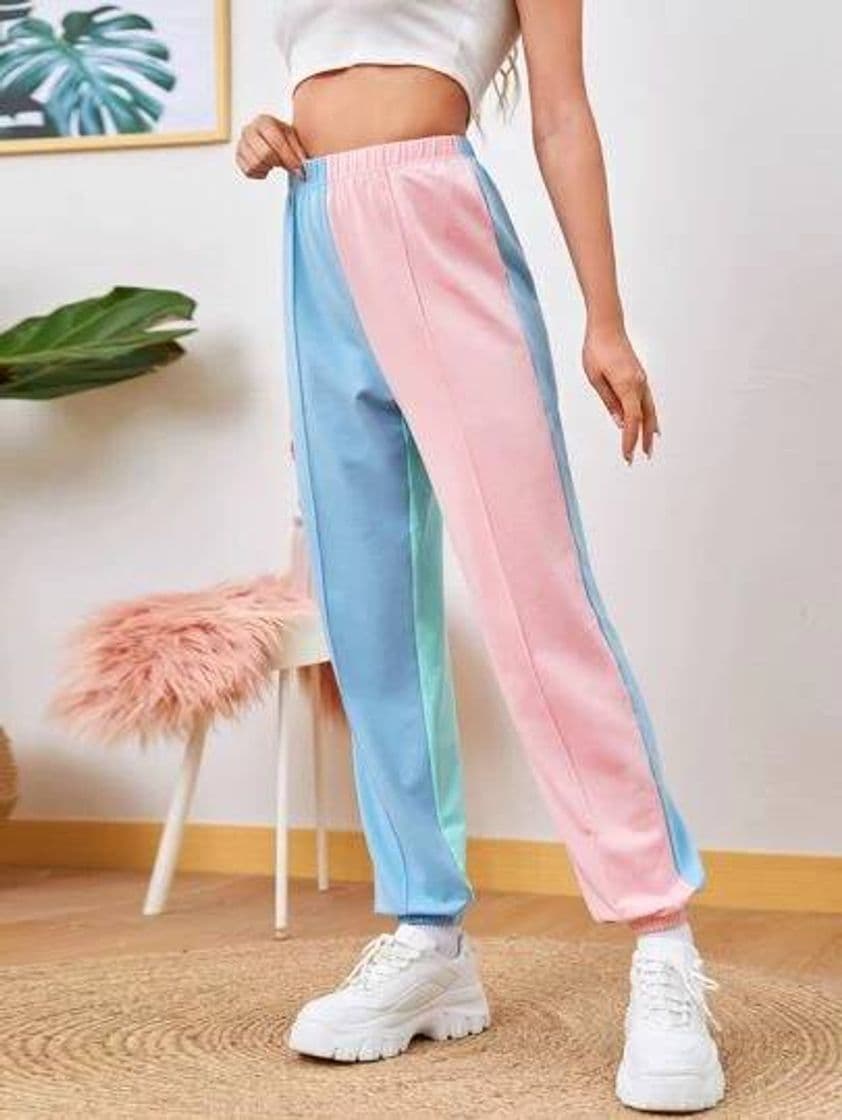 Moda Pantalón combinado 