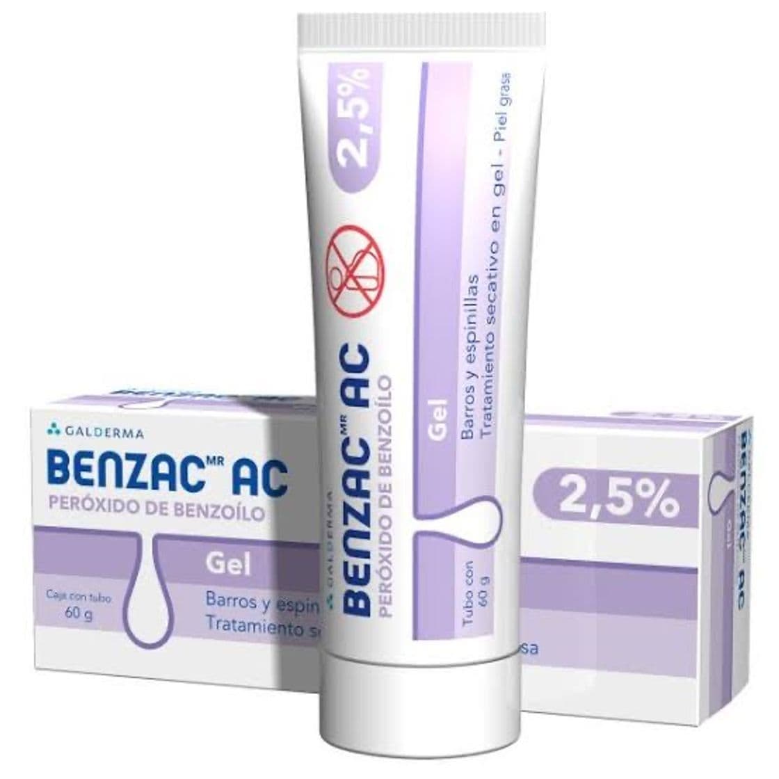 Fashion Benzac AC gel 2.5% 60 gr