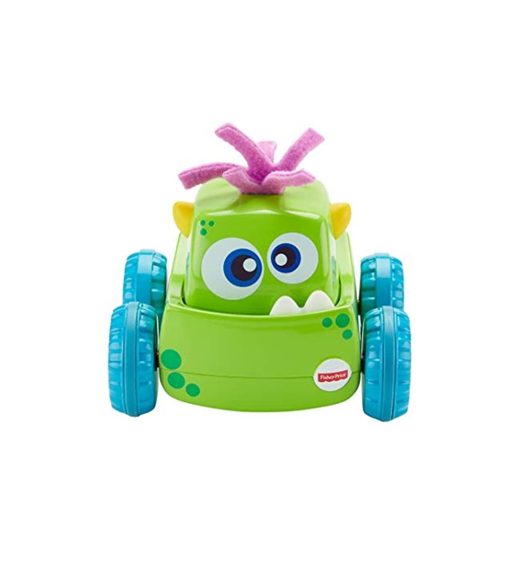 Product Fisher-Price Coche Monstruito verde, juguete gateo, bebé