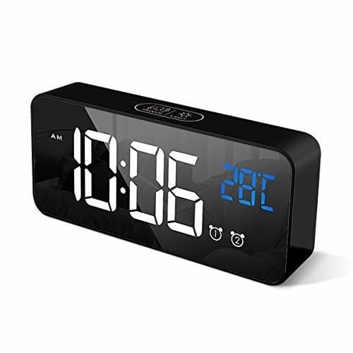 Product HOMVILLA Reloj Despertador Digital con Pantalla LED de Temperatura