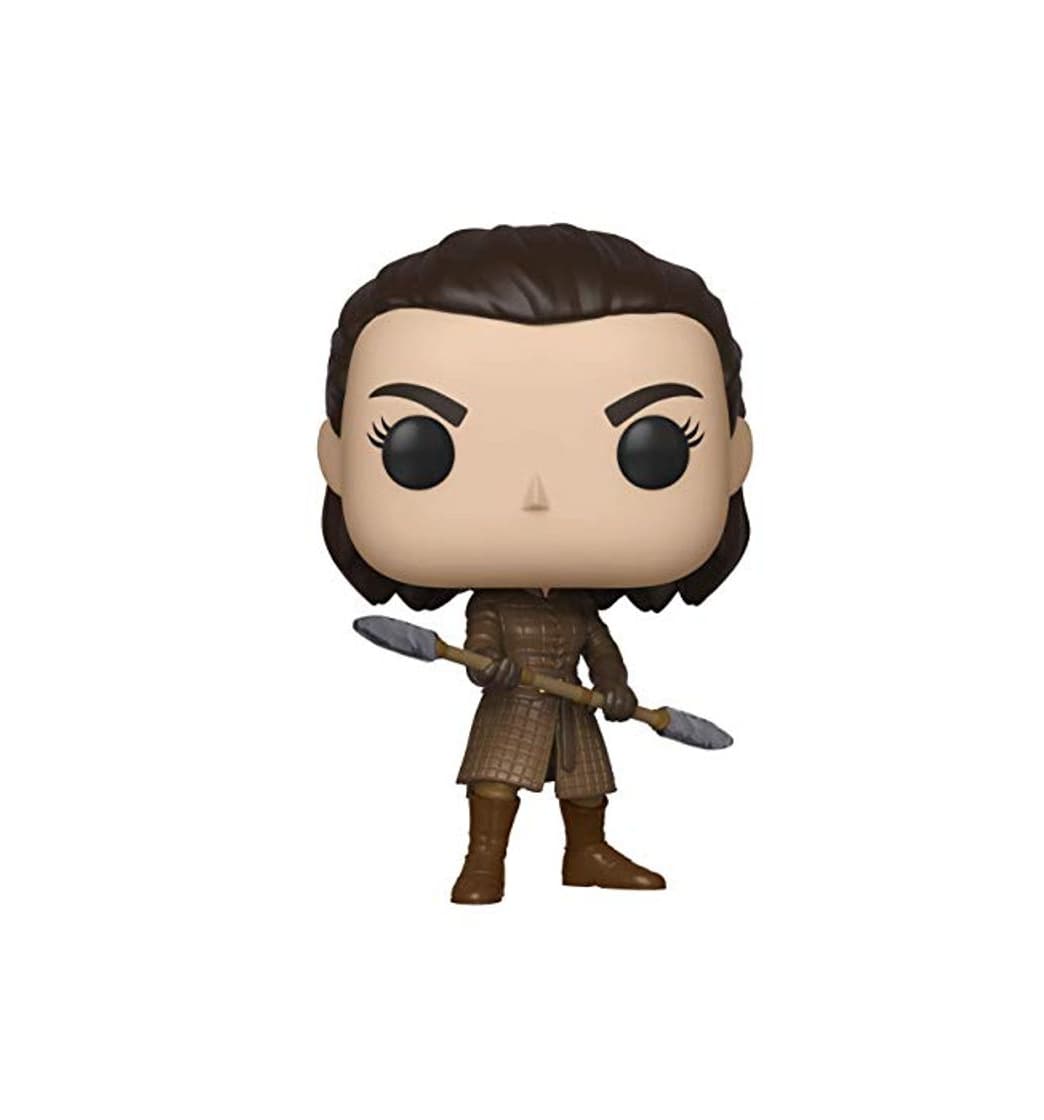 Juego Funko Pop TV: Game of Thrones-Arya w/Two Headed Spear Figura Coleccionable, Multicolor