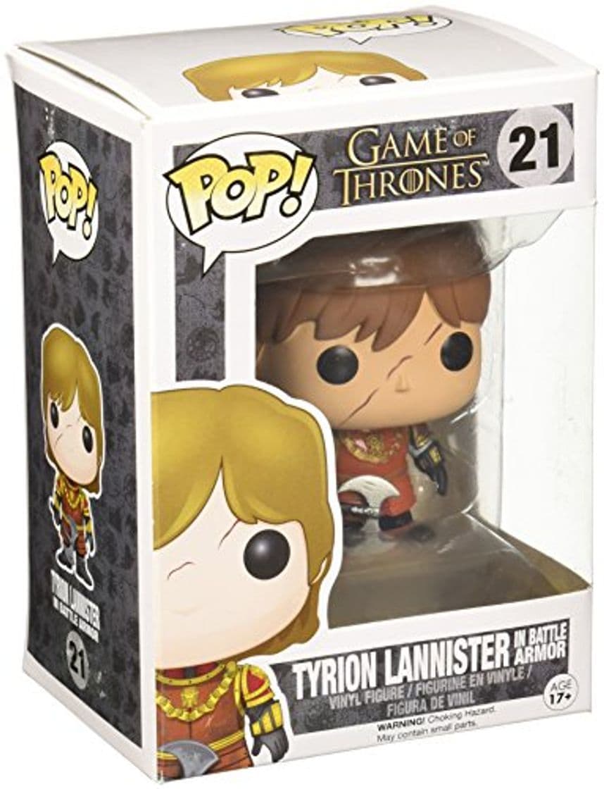 Juego Funko Pop! - Vinyl: Game of Thrones: Tyrion in Battle Armour