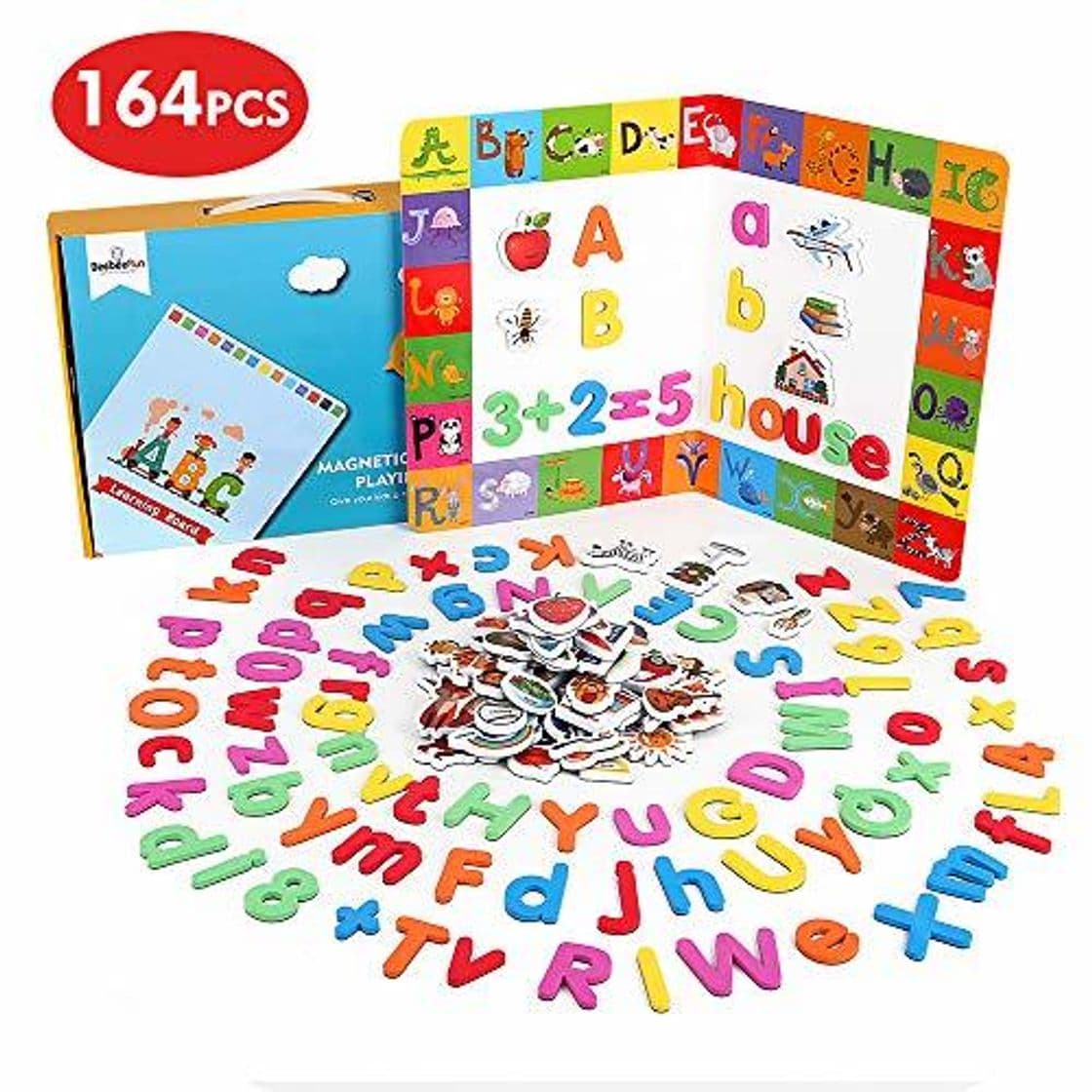 Producto BeebeeRun Letras y números magnéticos para Niños