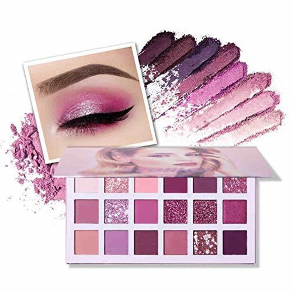 Product ONEWELL Nueva paleta de sombras de ojos desnudas 18 colores