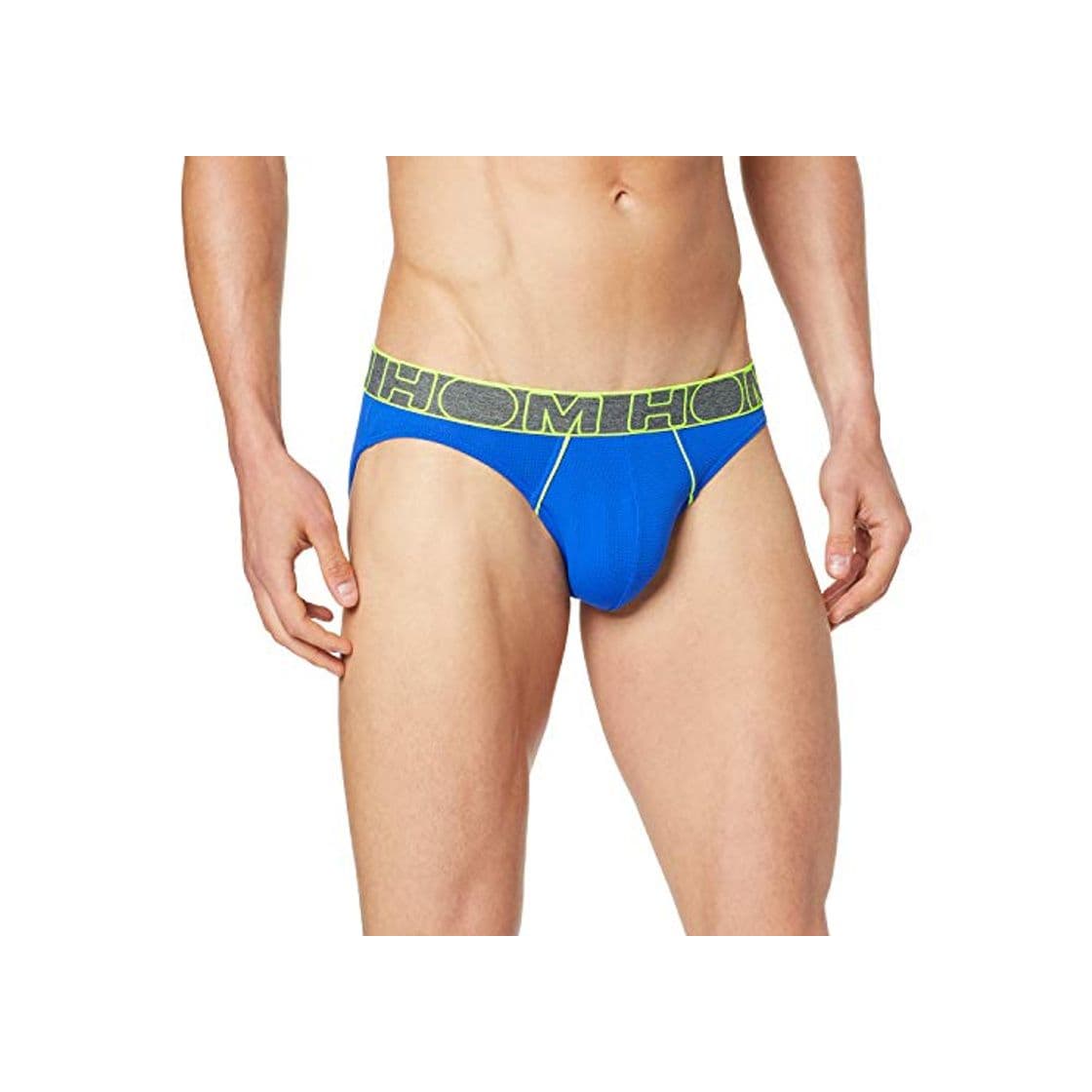 Moda HOM Bodyfit Micro Briefs Ropa Interior de Deporte, Azul