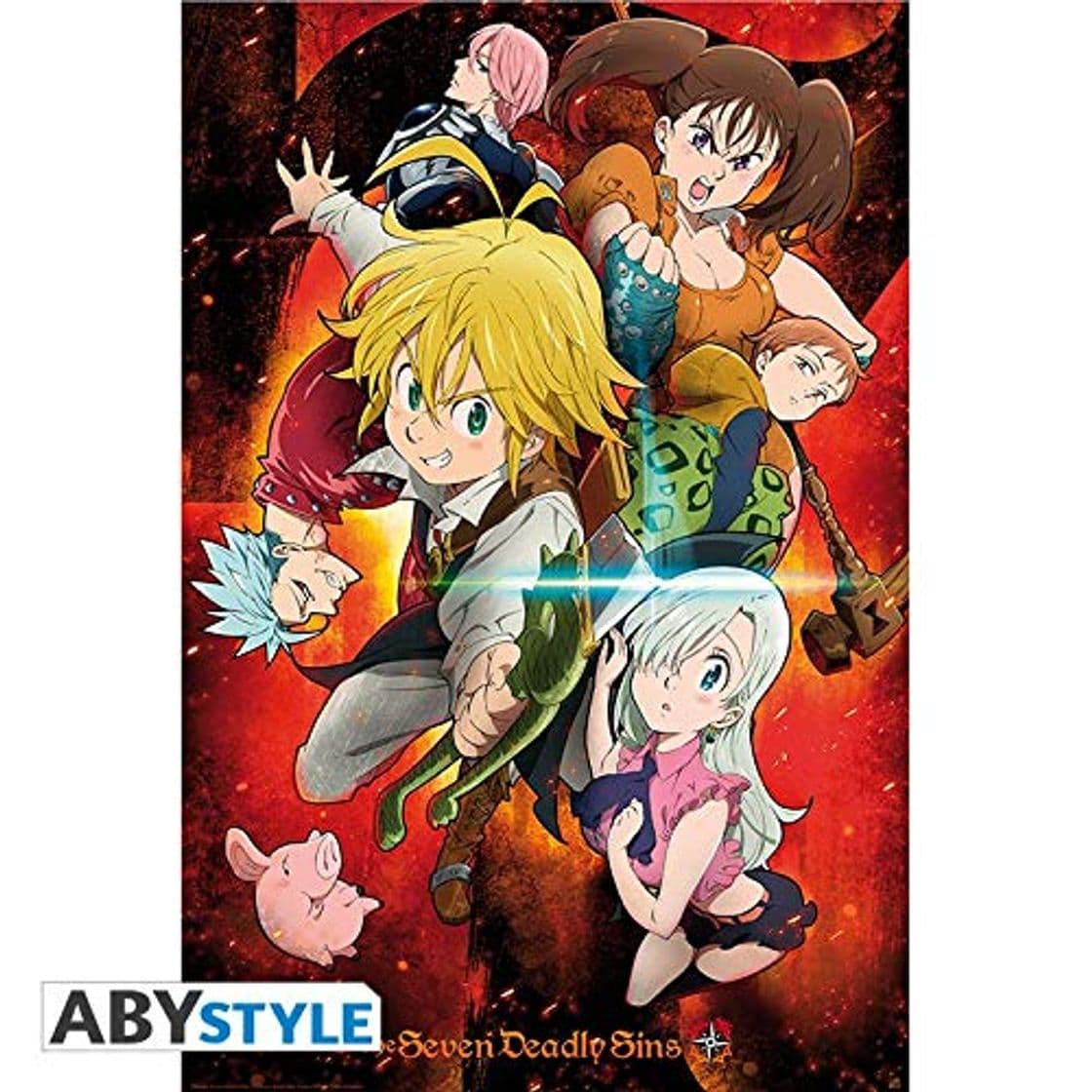 Product ABYstyle The Seven Deadly Sins - Póster