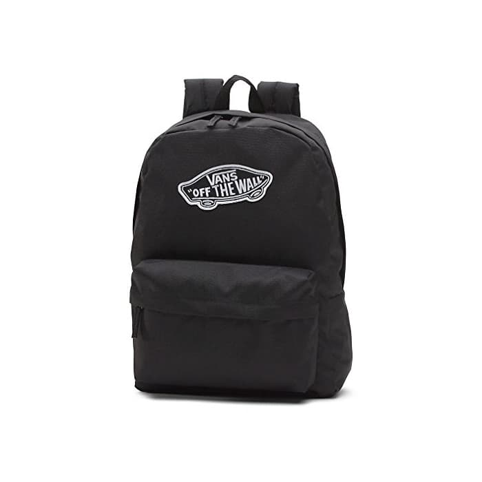 Fashion Vans Realm Backpack Mochila Tipo Casual, 42 cm, 22 Liters, Negro