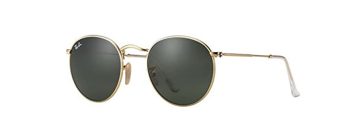 Fitness Ray-Ban Oro Verde clásico del G-15 de 50 mm redondo del metal