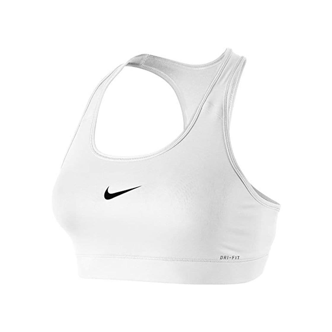 Fitness Nike Sport-BH Pro Victory Compression, Sujetador deportivo para mujer, Blanco