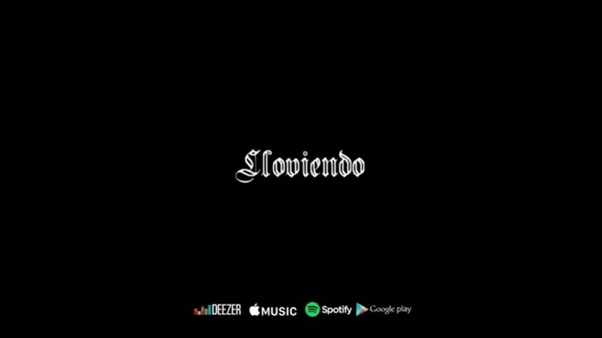 Canción Lloviendo 