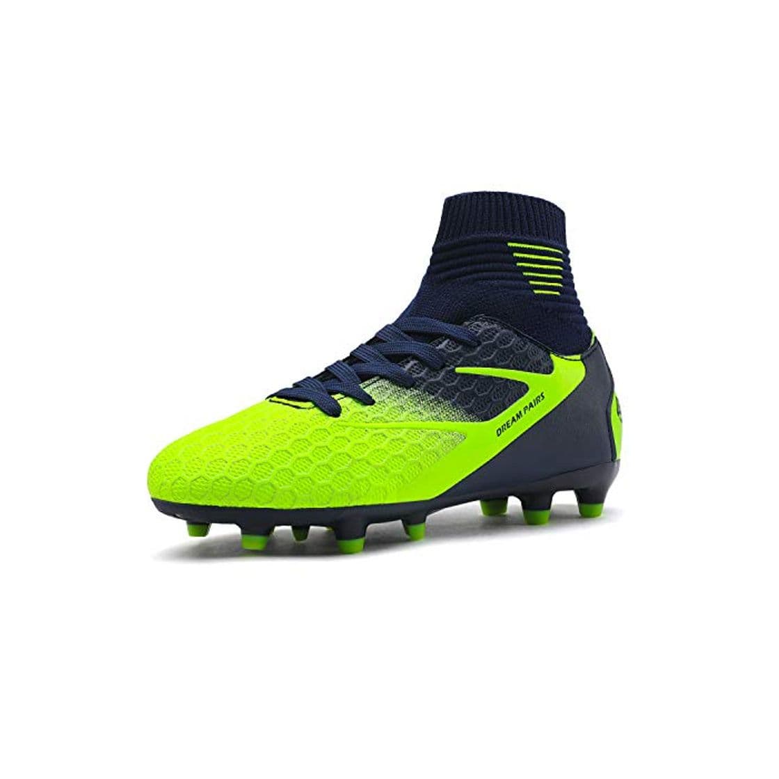 Producto Dream Pairs HZ19002K Zapatillas de Fútbol para Unisex Niños Azul Oscuro Verde