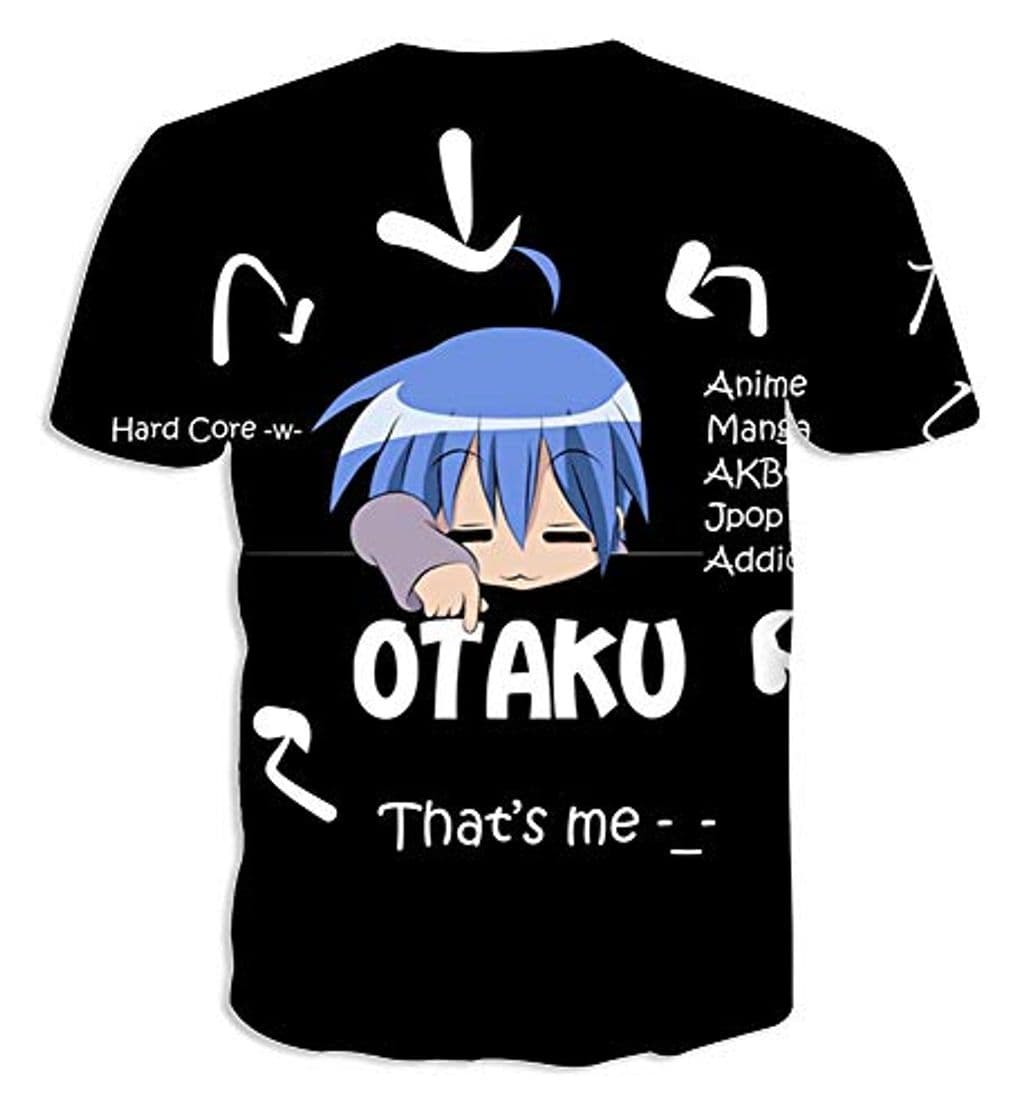 Fashion Sudadera con Estampado 3D Otaku de Anime japonés para Mujeres y Hombres Camisetas Cosplay Disfraz