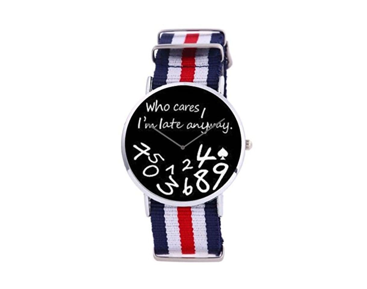 Fashion Unisex Reloj de Pulsera Who Cares