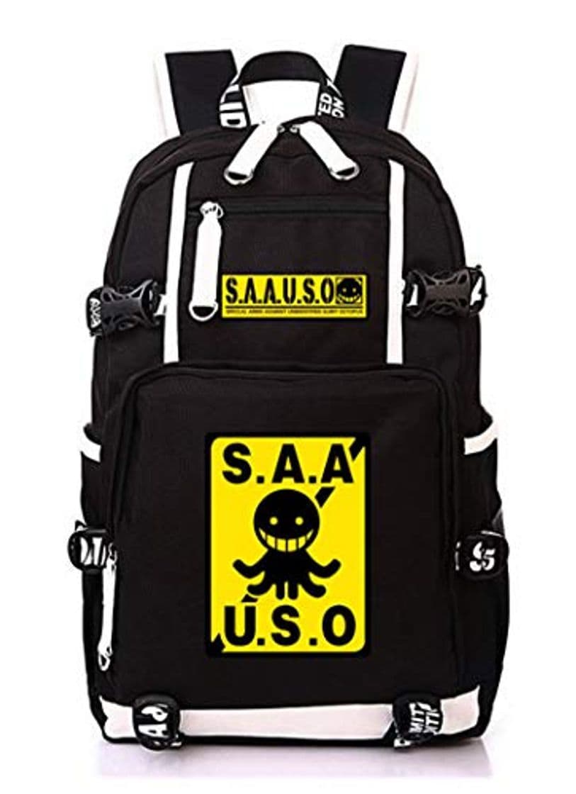 Fashion Cosstars Assassination Classroom Anime Mochila Escolar Estudiante Bolso de Escuela Backpack Mochila