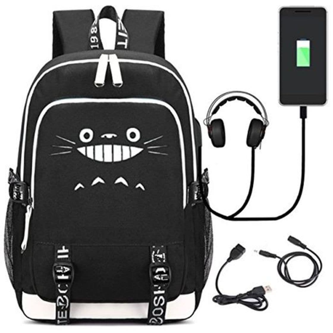 Producto YOYOSHome Luminous My Neighbor Totoro - Mochila para portátil