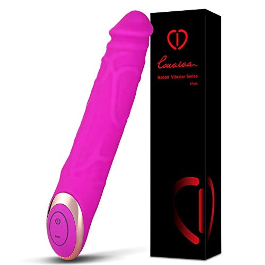 Producto Masajeador, 7 modos, carga USB, 100% impermeable, morado