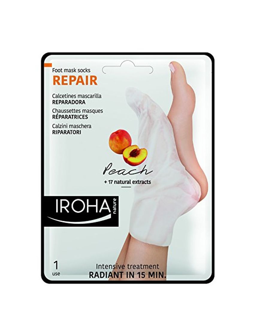 Belleza Iroha Reparación - Calcetines mascarilla reparadoras