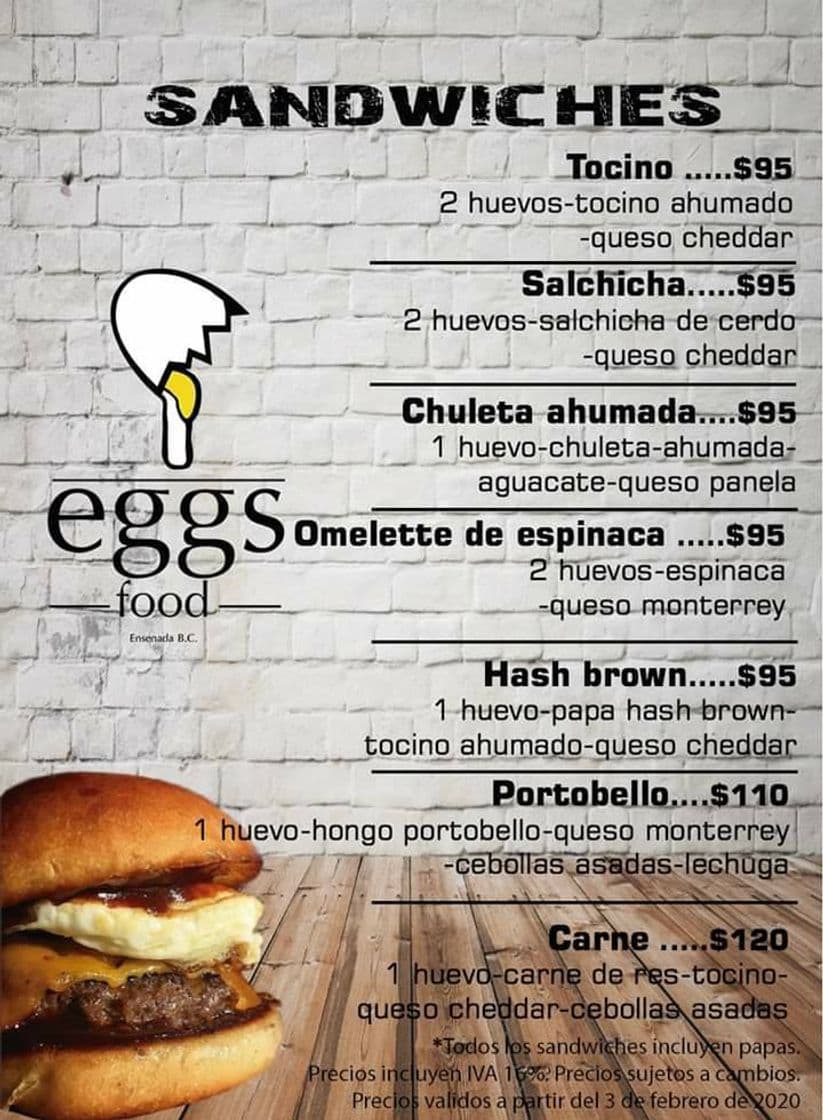 Restaurantes Eggs Food