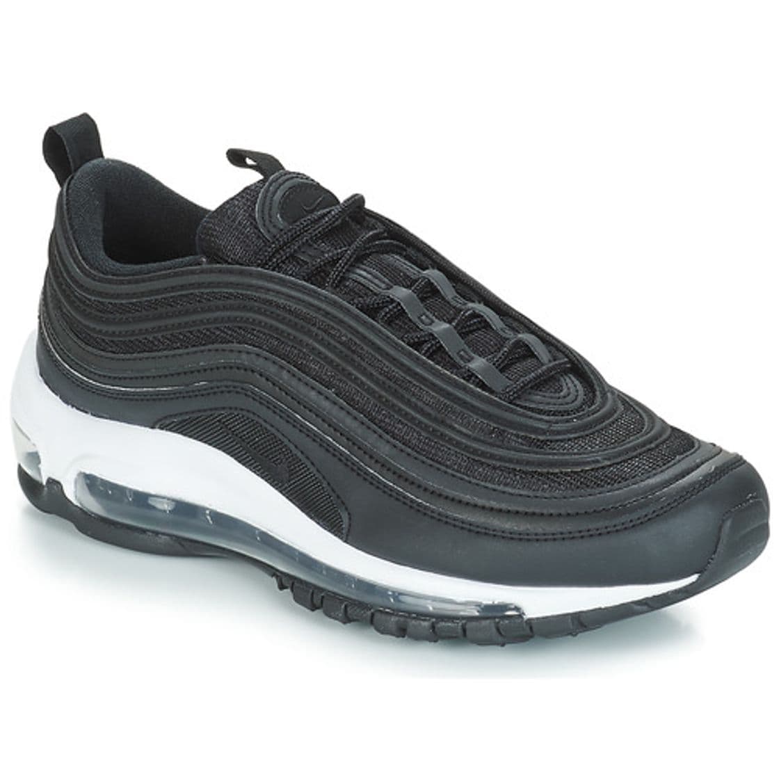 Fashion NIKE Air MAX 97 F Zapatillas Moda Mujeres Beige/Negro