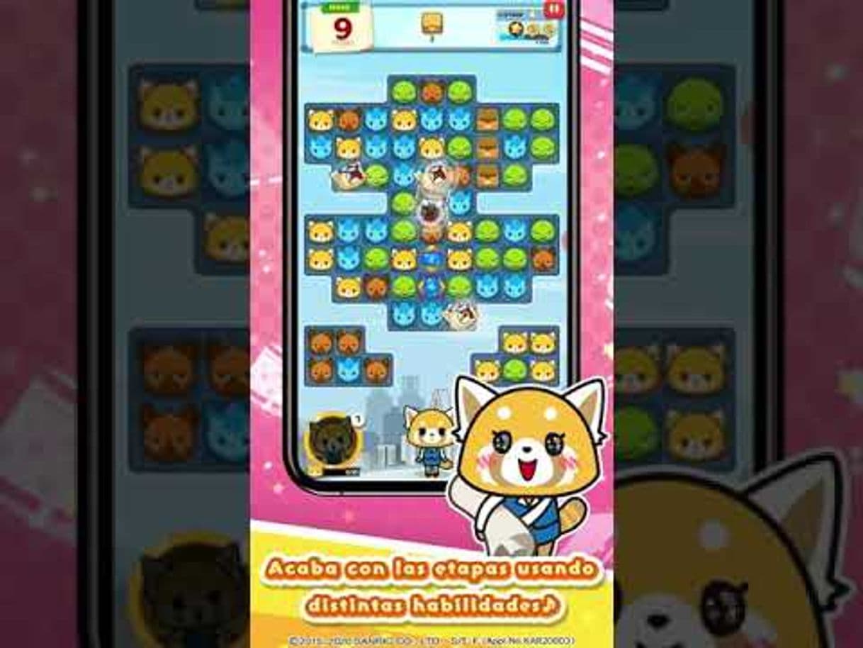 Videojuegos Aggretsuko:Contraataque de la oficinista