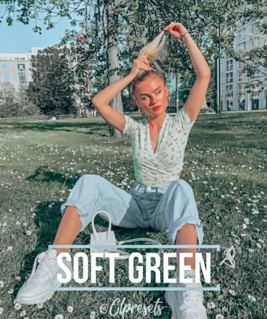 Moda Soft green. 