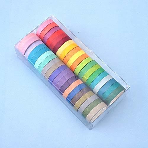 Product YHLVE Washi Tape Set de 40 Rollos de Cinta Adhesiva Decorativa con