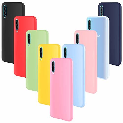 Electronic ivencase 9 × Funda Samsung Galaxy A50, Carcasa Fina TPU Flexible Cover