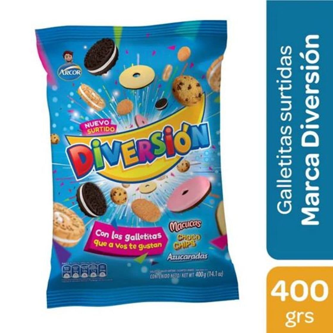 Fashion Galletitas surtido diversion 400gr