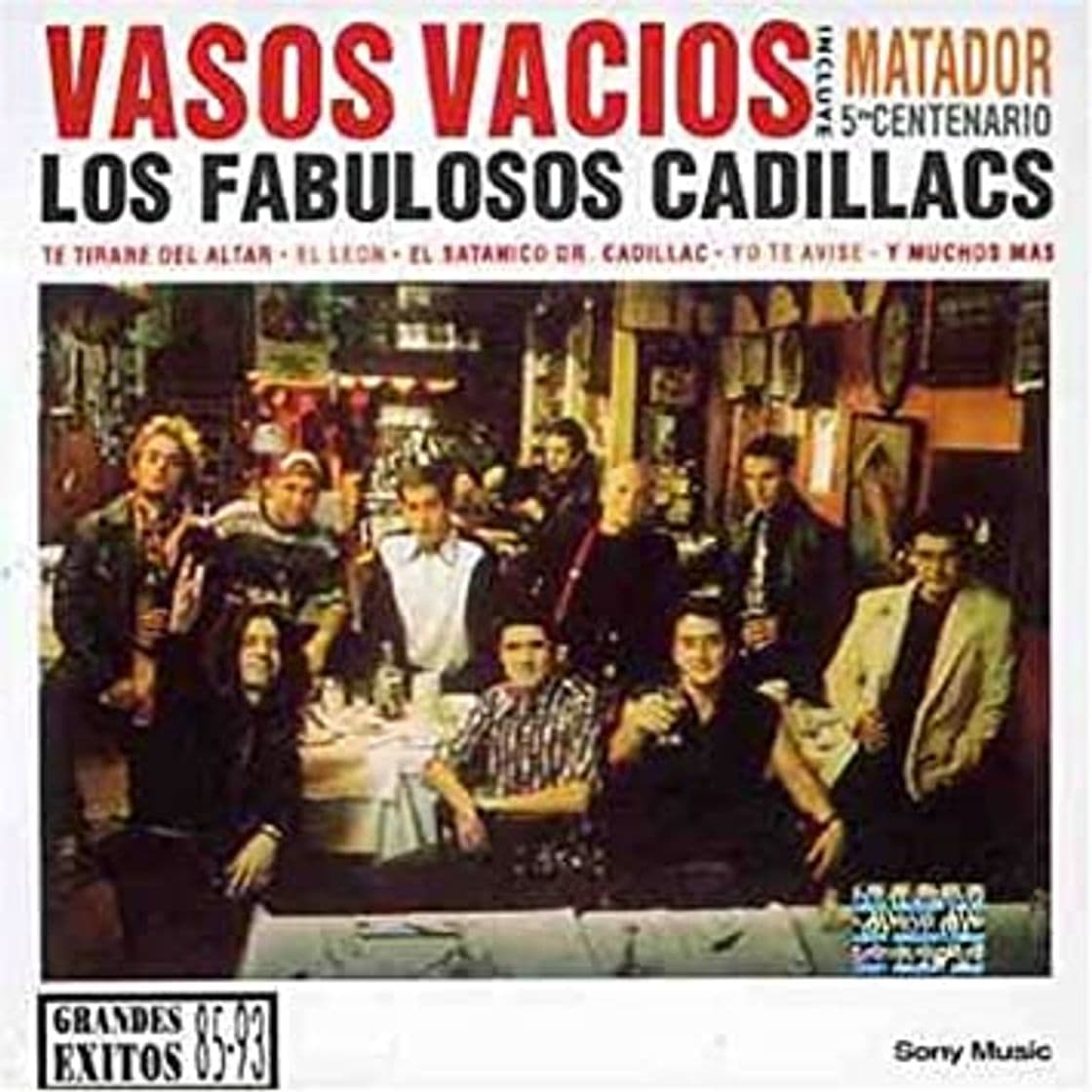 Canción Vasos Vacíos - Remasterizado 2008