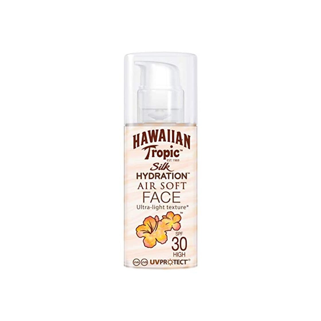 Belleza Hawaiian Tropic Face Silk Hydration Air Soft - Loción Solar Protectora Facial