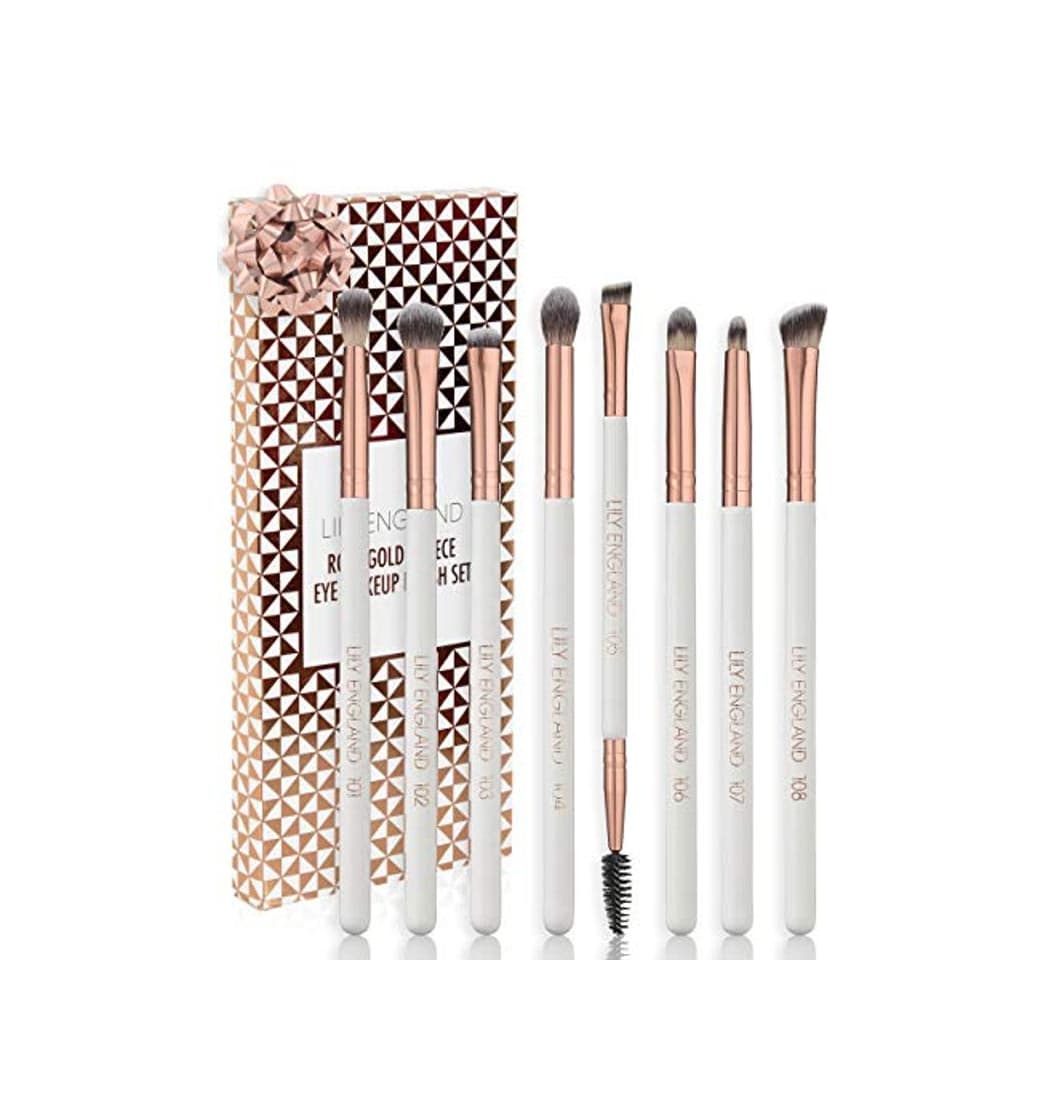 Beauty Lily England - Set de Pinceles de Maquillaje Los 8 Mejores Pinceles