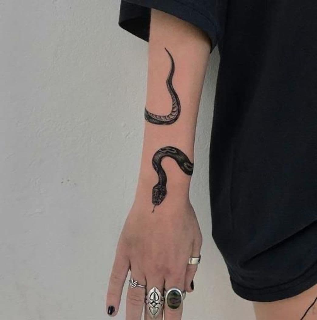 Fashion Snake tattoo