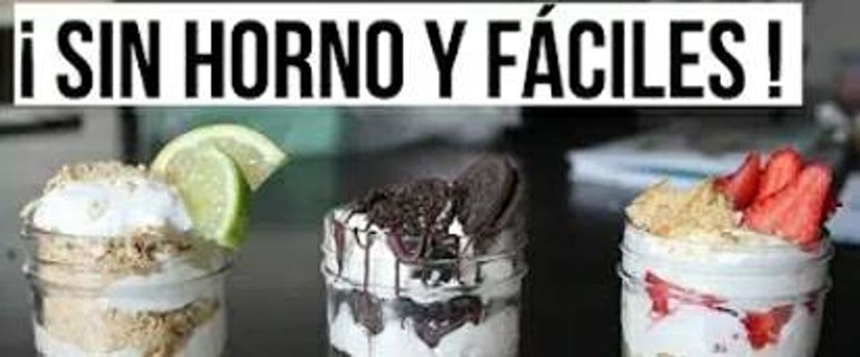 Moda 3 Postres Sin Horno Fáciles y Rápidos | RebeO - YouTube