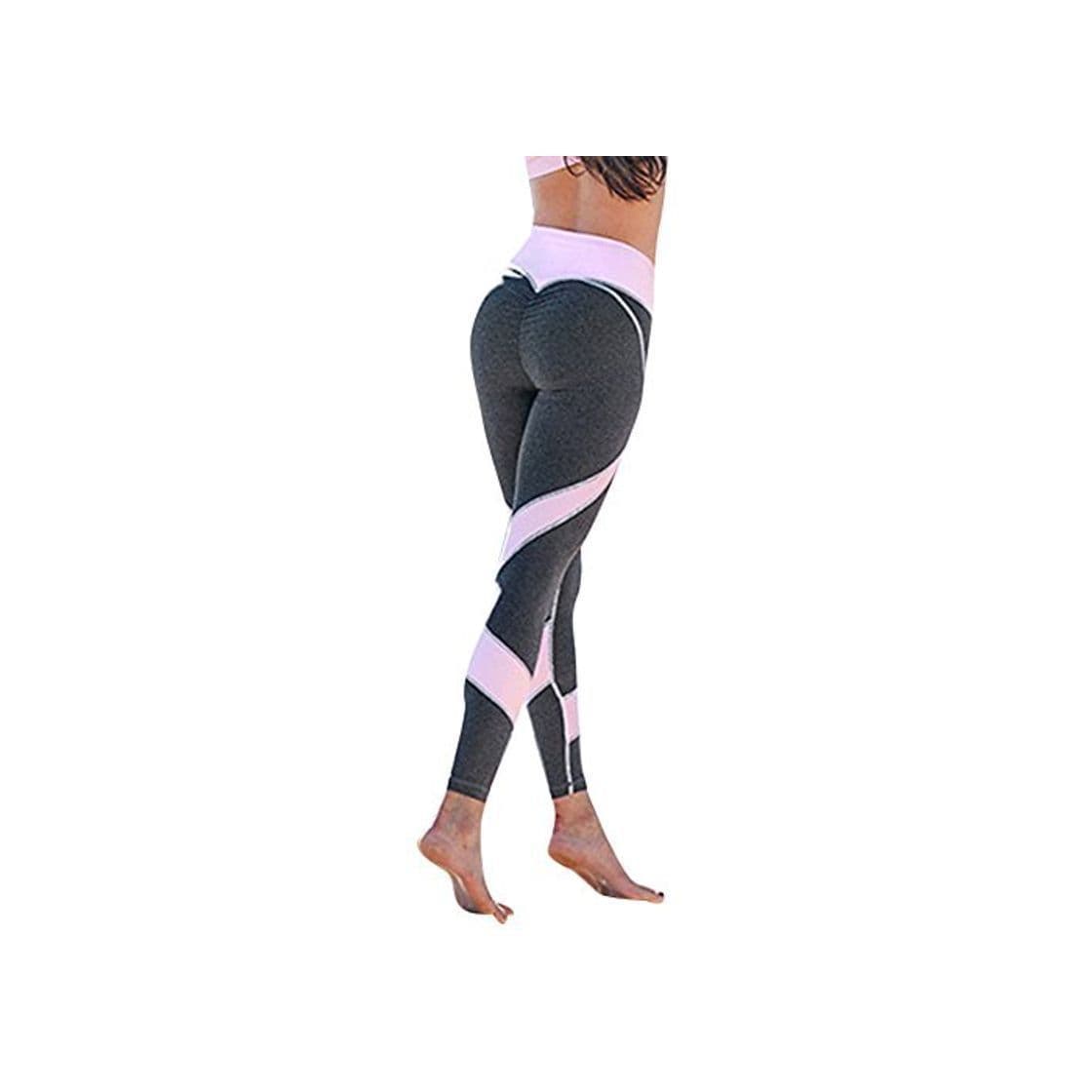 Product VPASS Mujer Pantalones,Elásticos Arbol Impresión Pantalones de Yoga Mujer Fitness Mallas Gym