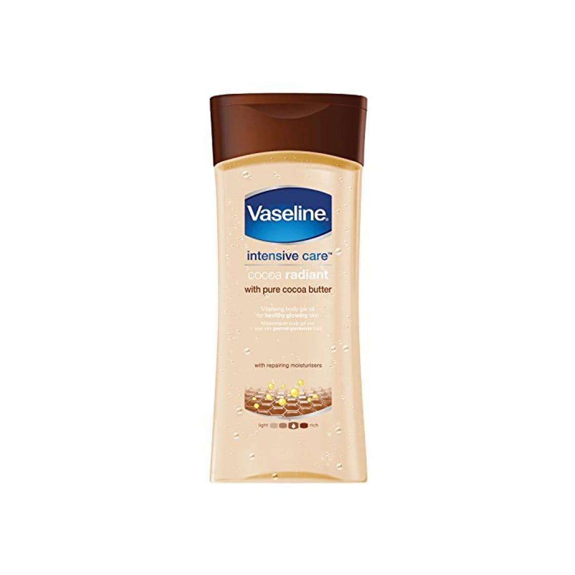 Product Vaseline Essential Moisture Cocoa Radiant with Pure Cocoa Butter