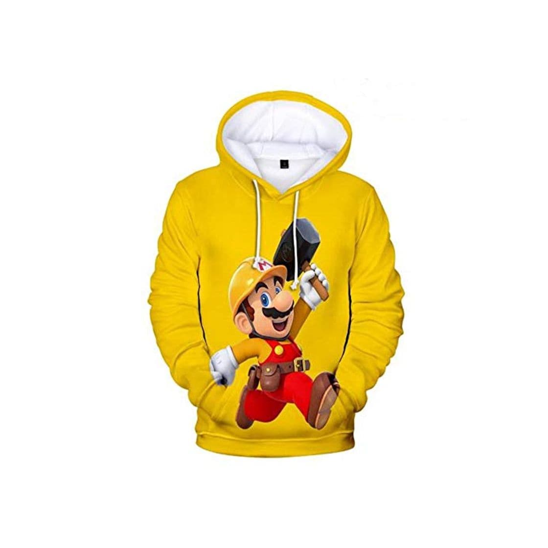 Moda hhalibaba Sudaderas con Capucha para niños Juego Super Mario Bros Sudadera con Capucha Impresa en 3D Sudadera Niños Niñas Hombres Ropa de Abrigo Chaqueta Abrigo Ropa para niños