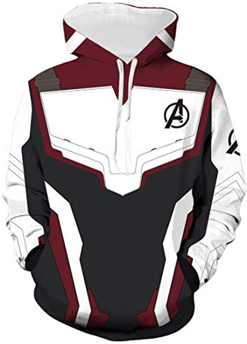 Moda FLYCHEN Hombre Sudadera con Capucha 3D Impreso Avengers Endgame Film Superhero Men's